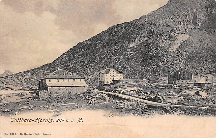 Gotthard, Gotthard-Hospiz