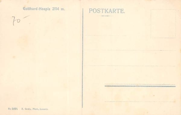 Gotthard, Gotthard-Hospiz