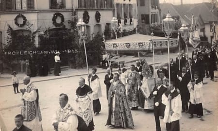 Wil, Fronleichnam 1915