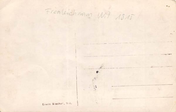 Wil, Fronleichnam 1915