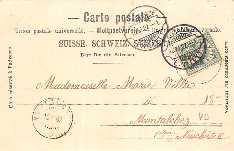 Lausanne, Avenue du Theatre, Tram, Fahrrad