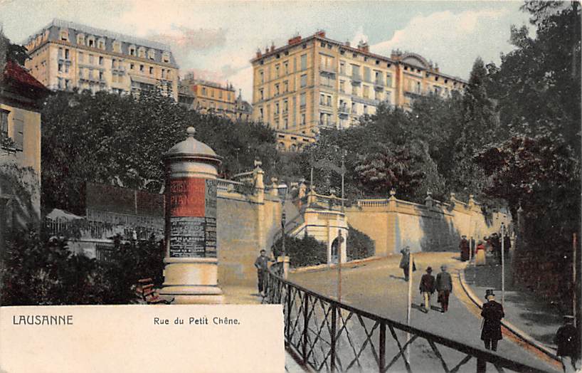 Lausanne, Rue du Pétit Chêne