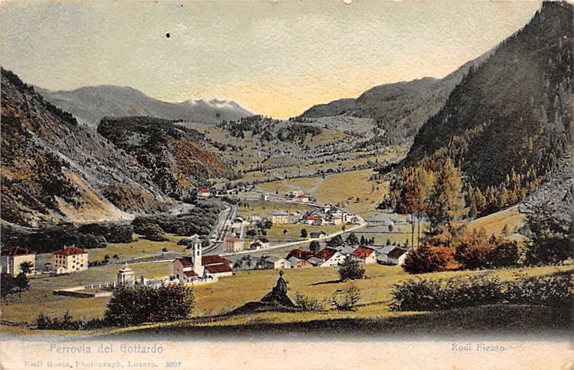 Rodi, Fiesso, Ferrovia del Gottardo