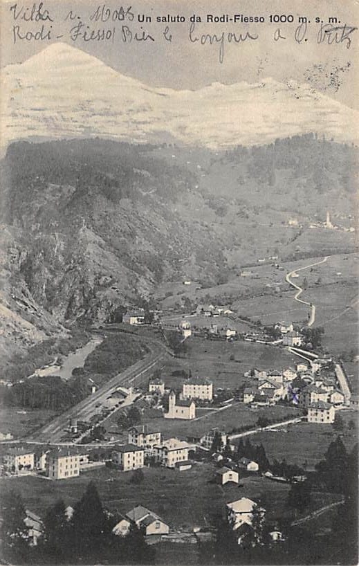 Rodi, Fiesso, Un saluto