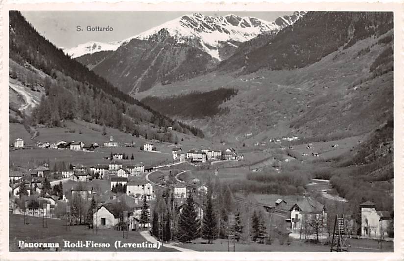 Rodi, Fiesso, Panorama