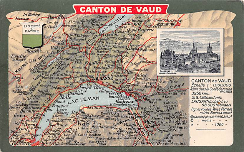 Waadt, Canton de Vaud