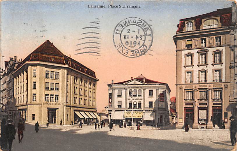 Lausanne, Place St-Francois