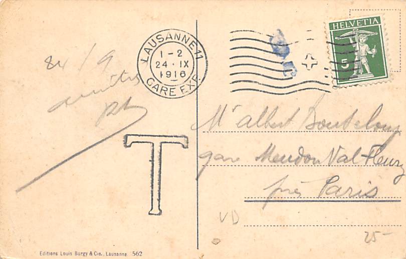 Lausanne, Place St-Francois