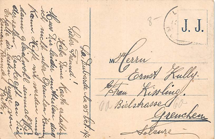 Lausanne, et les montagnes de la Savoie