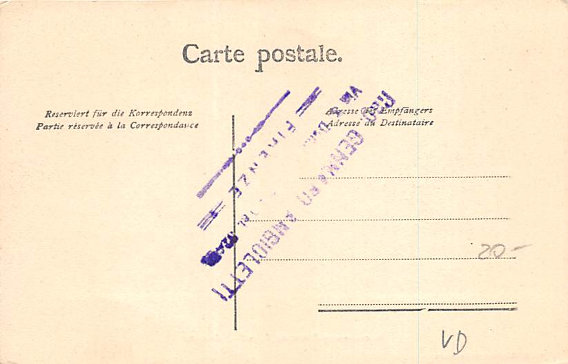 Lausanne, Place du Tunnel et Chateau