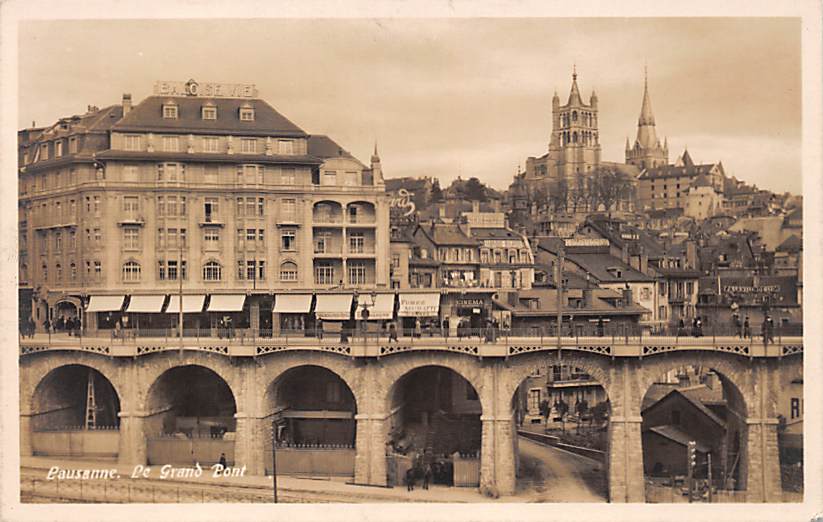 Lausanne, Le Grand Pont