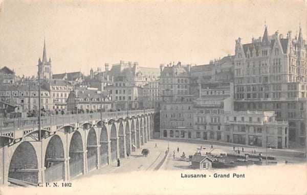 Lausanne, Grand Pont