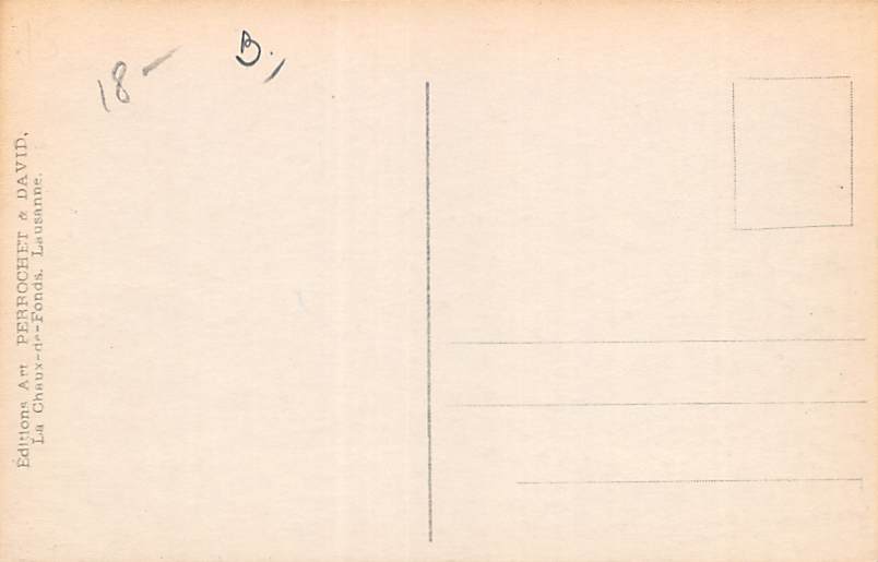 Lausanne, Place et Pont Chauderon