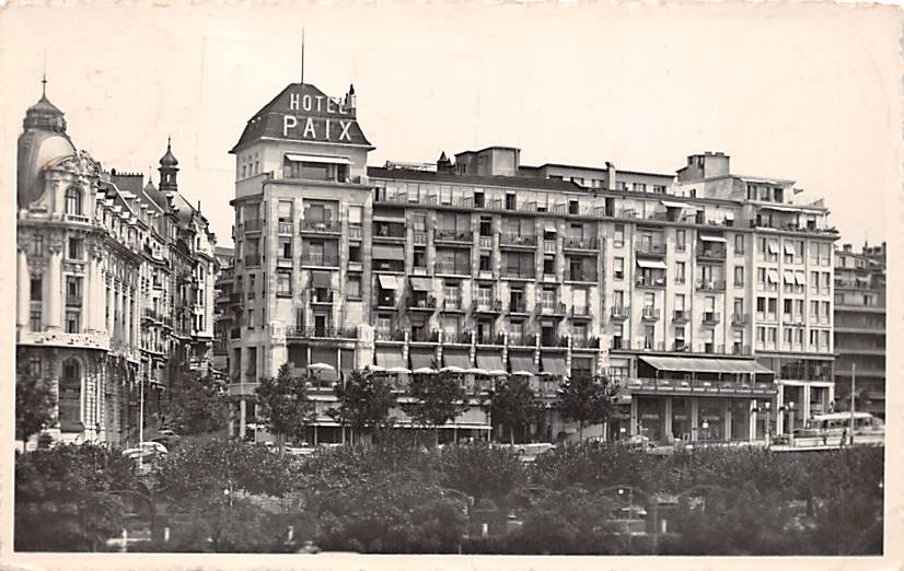 Lausanne, Hotel de la Paix