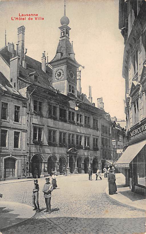 Lausanne, L'Hotel de Ville