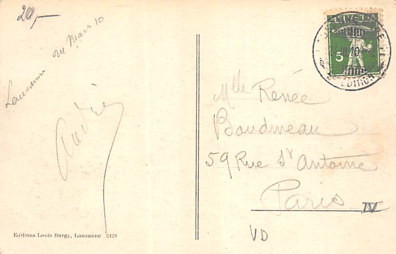 Lausanne, Boulevard Grancy