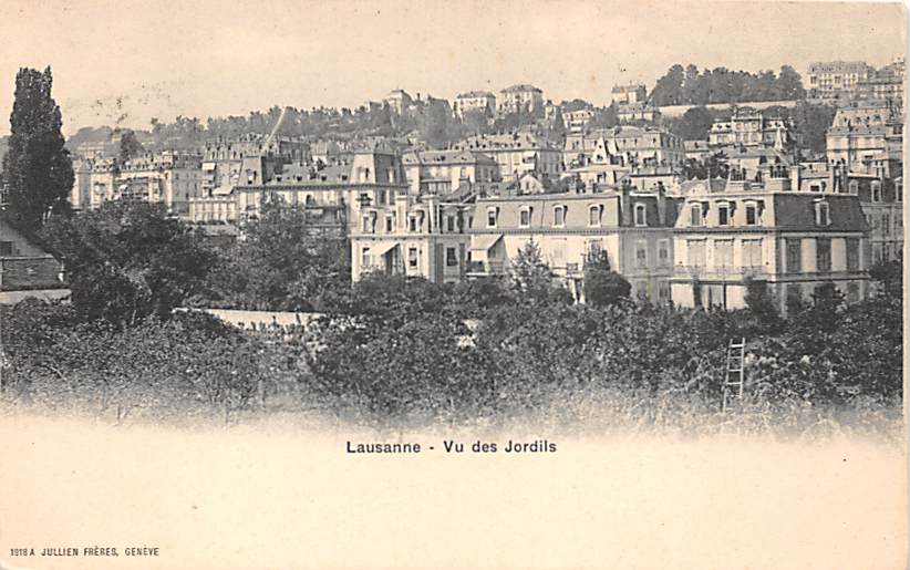 Lausanne, Vu des Jordils