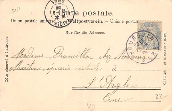 Lausanne, vu du Montrioud