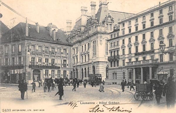 Lausanne, Hotel Gibbon