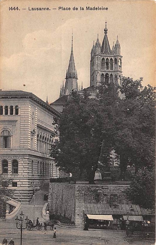 Lausanne, Place de la Madeleine