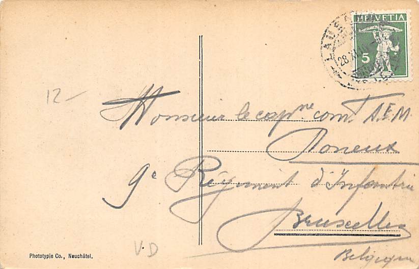 Lausanne, Place de la Madeleine