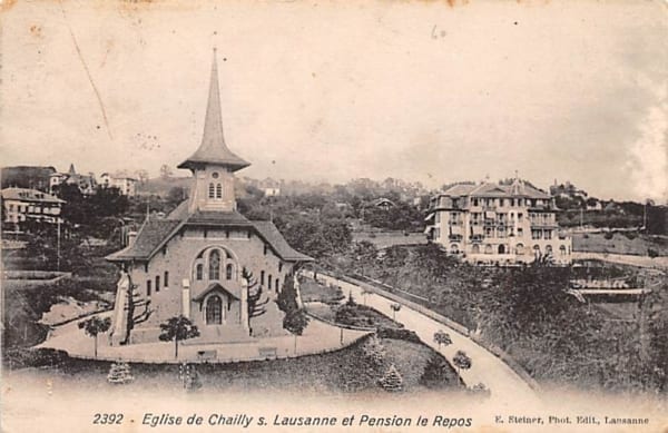 Lausanne, Eglise de Chailly