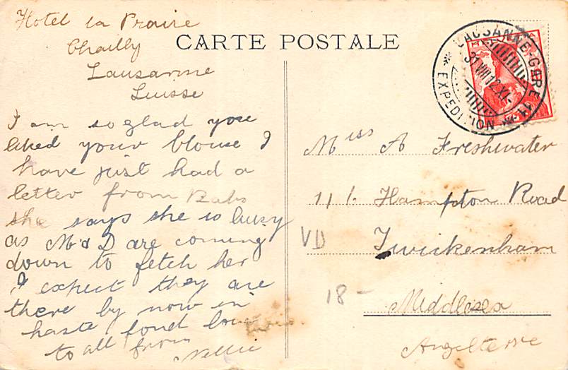 Lausanne, Eglise de Chailly