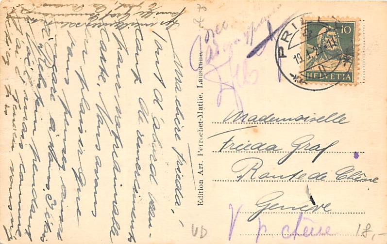 Lausanne, Avenue Benjamin Constant