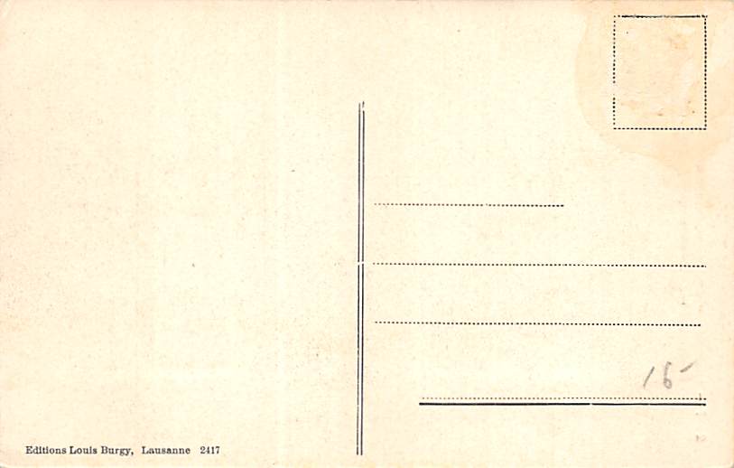 Lausanne, Les Vieux escaliers couverts et la Cathédrale