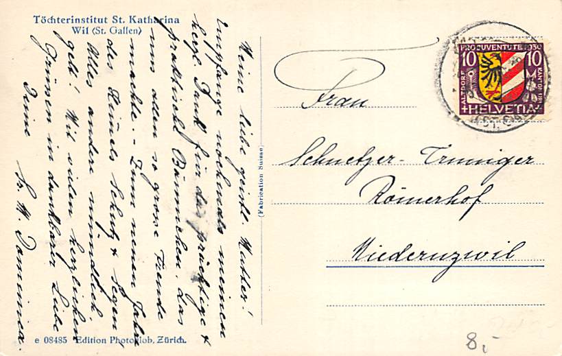 Wil, Töchterinstitut St. Katharina