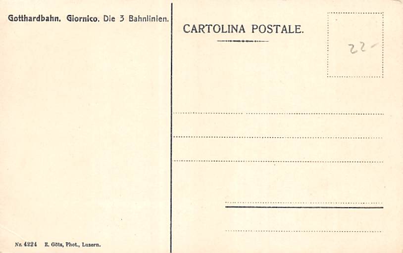 Giornico, Gotthardbahn