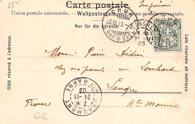 Chur, gegen das Oberland