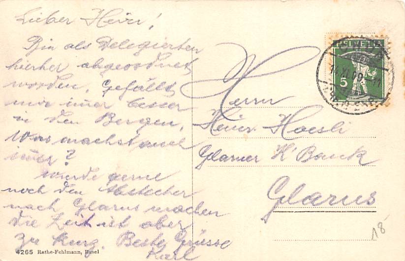 Chur, gegen den Calanda