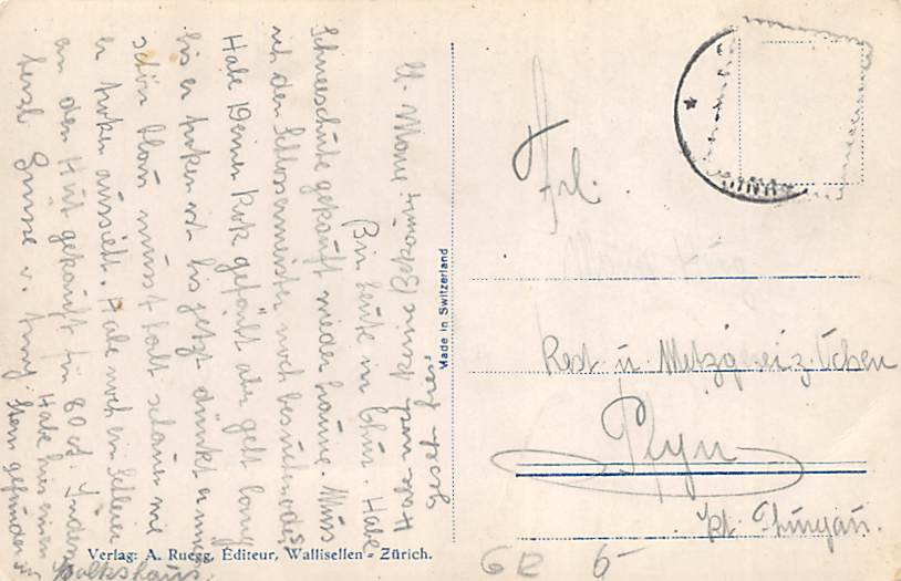 Chur, mit Churerjoch u. Aroser-Weisshorn