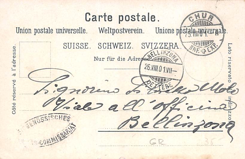 Chur, Gruss aus Chur