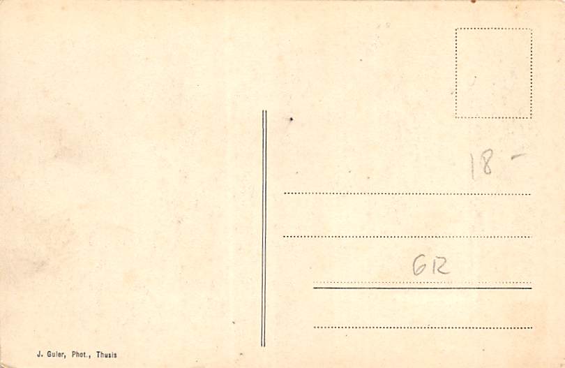 Thusis. gegen die Viamala