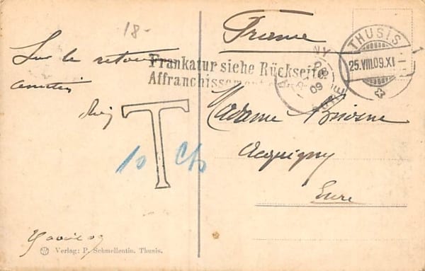 Thusis, gegen die Viamala