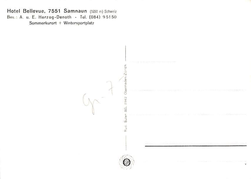 Samnaun, Hotel Bellevue