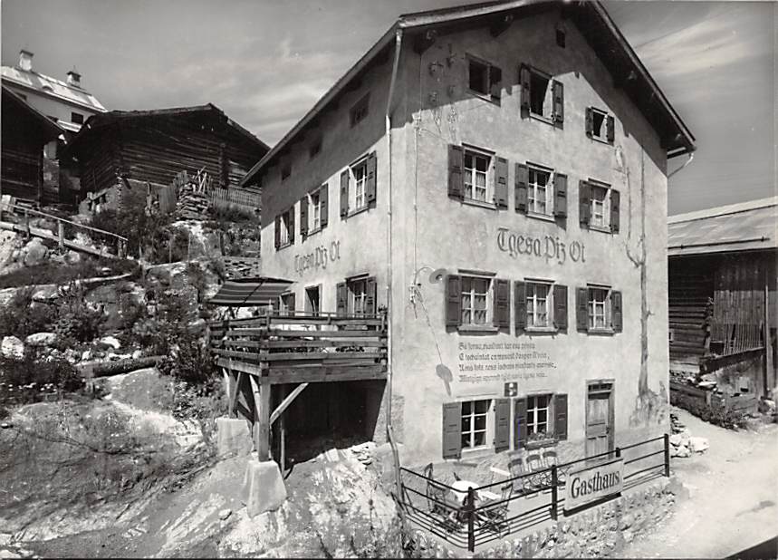 Stierva, Gasthaus Tgesa Piz Ot