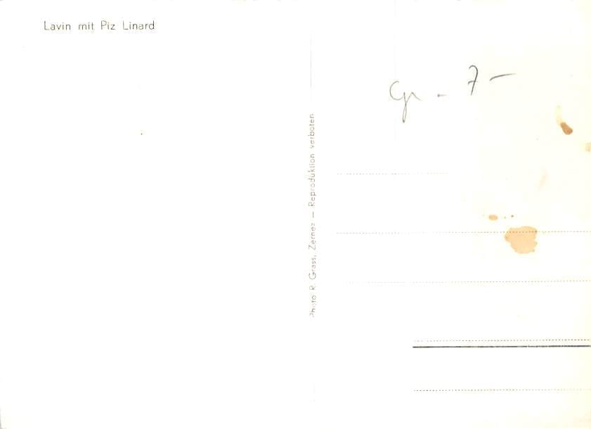 Lavin, mit Piz Linard