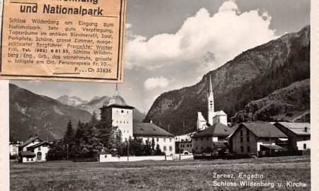 Zernez, Schloss Wildenberg u. Kirche