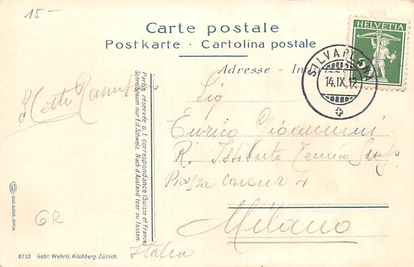 Silvaplana, und Piz Corvatsch