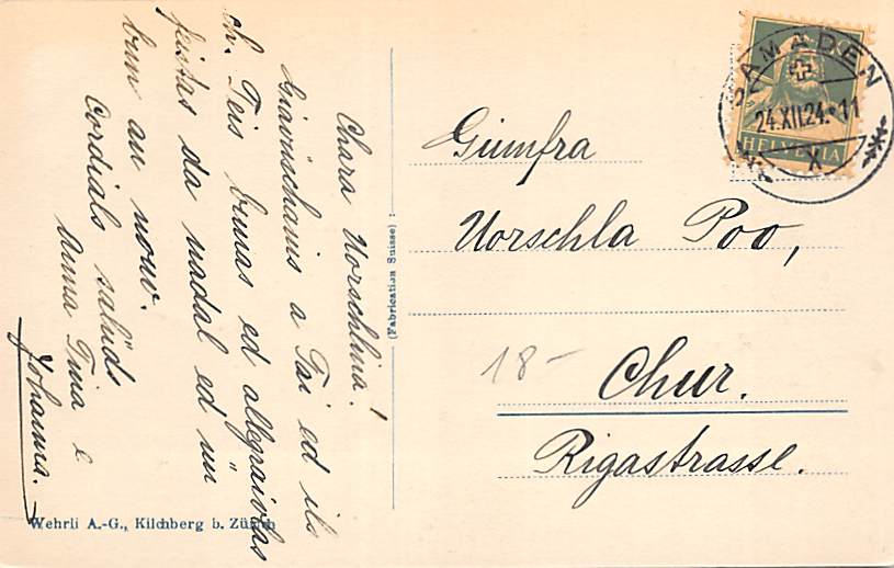 Samedan, Bündnerhäuser