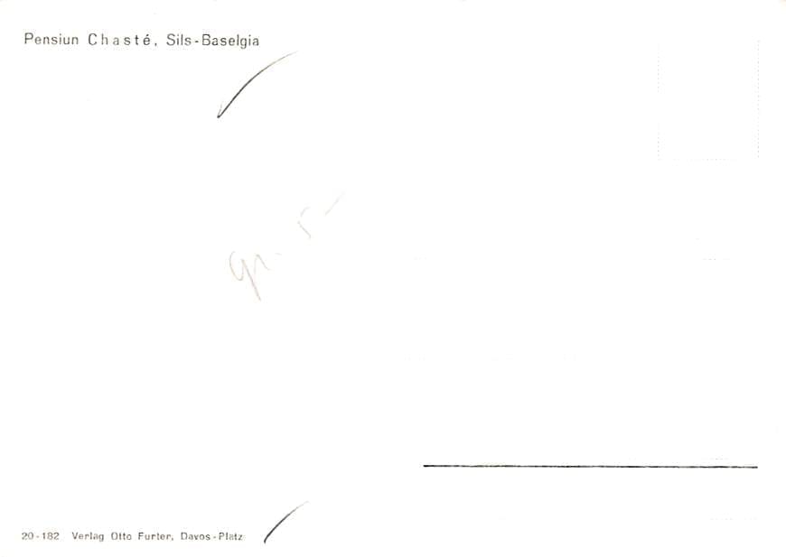 Sils, Baselgia, Pensiun Chasté