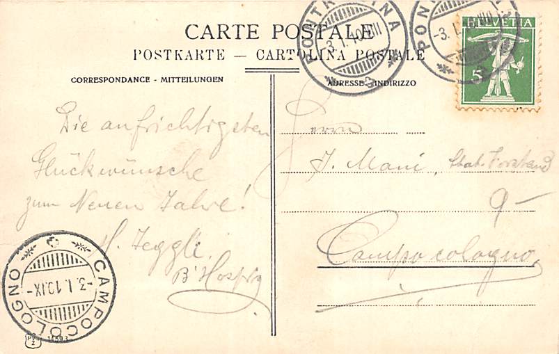 Berninahospiz, mit Piz Cambrena