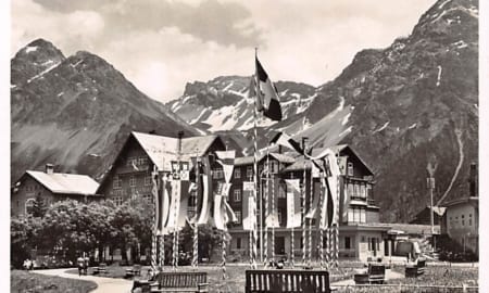 Arosa, Fahnenwald am Obersee