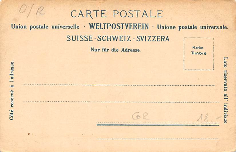 Pontresina, gegen Norden gesehen