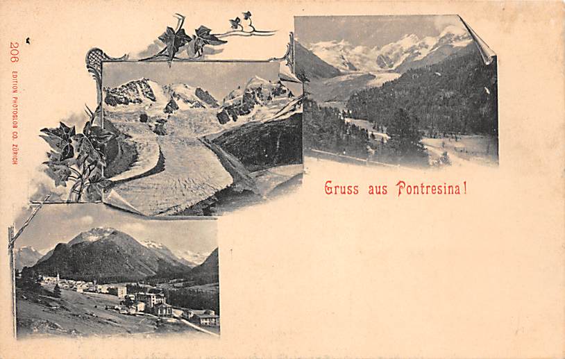 Pontresina, Gruss aus Pontresina