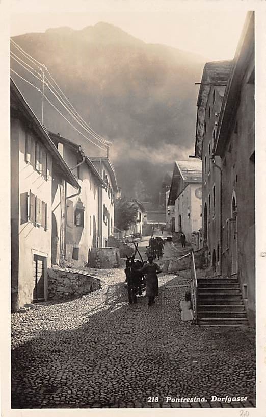 Pontresina, Dorfgasse