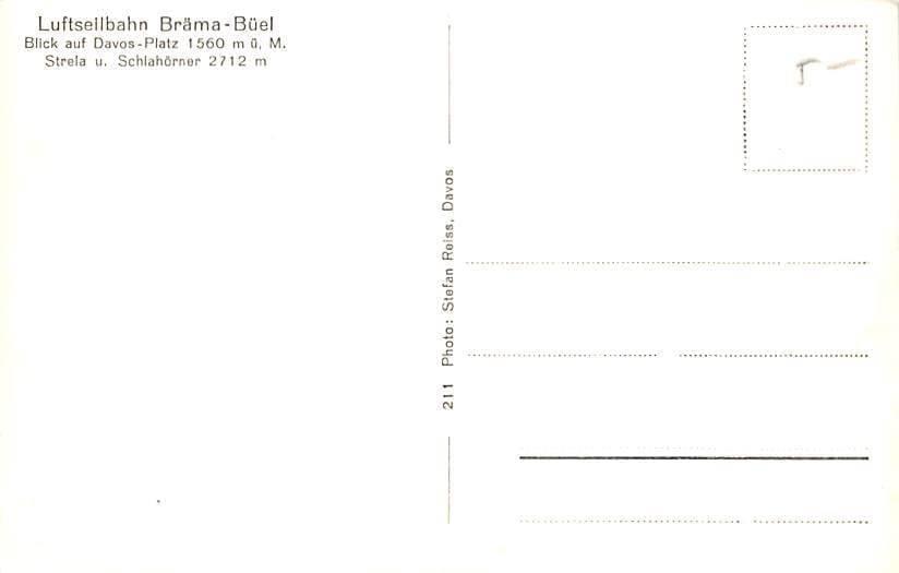 Davos-Platz, Luftseilbahn Bräma-Büel